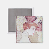 Henri de Toulouse-Lautrec | Portret van Marcelle L Magneet (Voorkant / Achterkant)