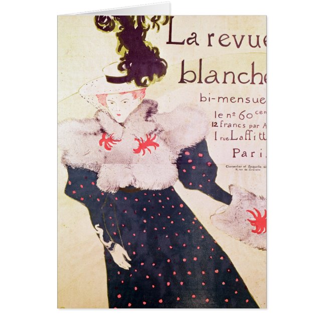 Henri de Toulouse-Lautrec | Poster adverteren "La  (Voorkant)