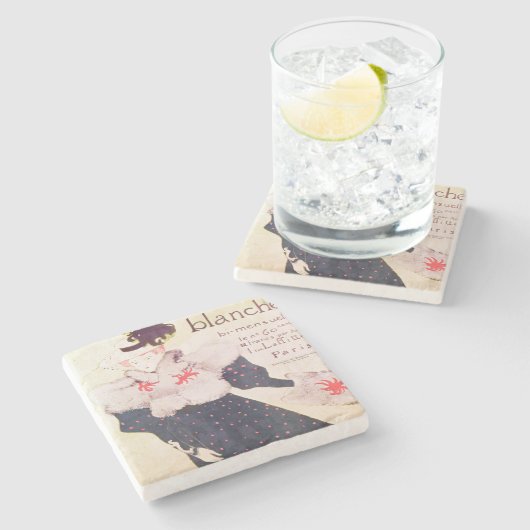 Henri de Toulouse-Lautrec | Poster adverteren "La  Stenen Onderzetter (Zijkant)