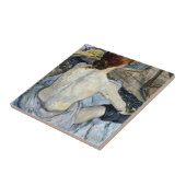 Henri De Toulouse Lautrec - Rousse Tegeltje (Zijkant)