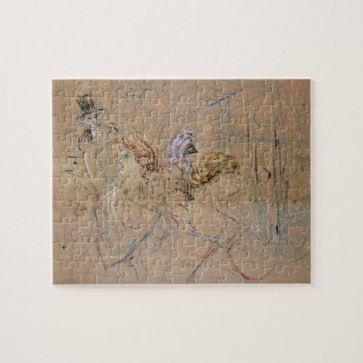 Henri de Toulouse-Lautrec | Schets voor 'Bij de Ma Legpuzzel (Horizontaal)