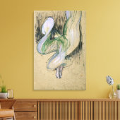 Henri de Toulouse-Lautrec | Studie naar Loie Fulle Canvas Afdruk (Insitu (Woonkamer))