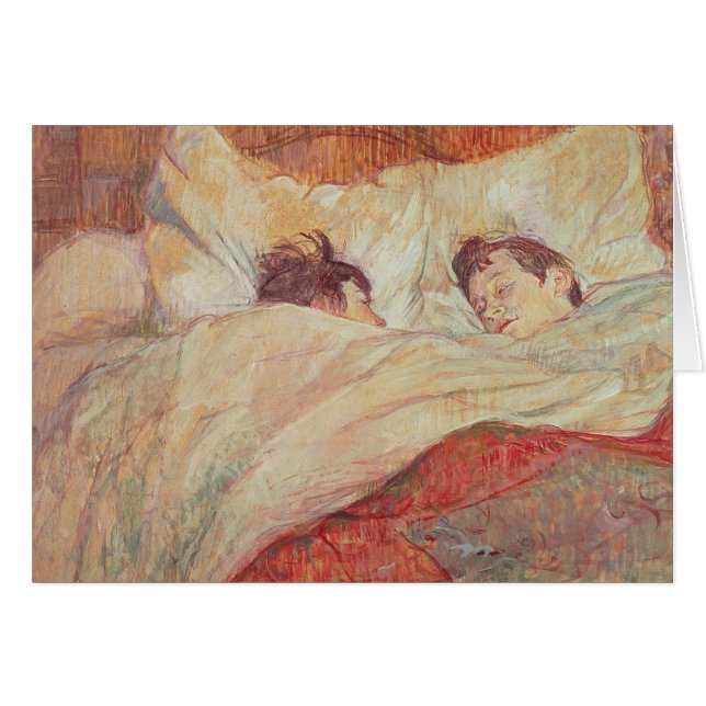 Henri de Toulouse-Lautrec | The Bed, c.1892-95 (Voorkant Horizontaal)