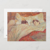 Henri de Toulouse-Lautrec | The Bed, c.1892-95 Briefkaart (Voorkant / Achterkant)