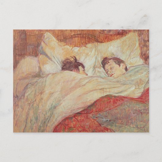 Henri de Toulouse-Lautrec | The Bed, c.1892-95 Briefkaart (Voorkant)