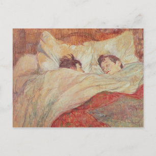 Henri de Toulouse-Lautrec   The Bed, c.1892-95 Briefkaart