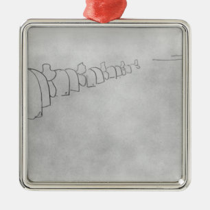 Henri de Toulouse-Lautrec Theorie van olifanten, Metalen Ornament