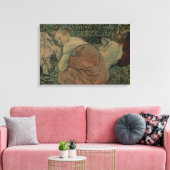 Henri de Toulouse-Lautrec - Twee vrienden Canvas Afdruk (Insitu (Woonkamer))