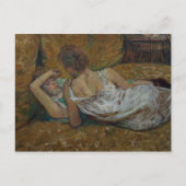 Henri de Toulouse-Lautrec | Twee vrienden (pastel) Briefkaart (Voorkant)