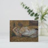 Henri de Toulouse-Lautrec | Twee vrienden (pastel) Briefkaart (Staand voorkant)