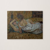 Henri de Toulouse-Lautrec | Twee vrienden (pastel) Legpuzzel (Horizontaal)