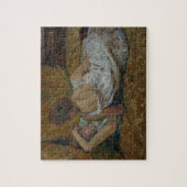 Henri de Toulouse-Lautrec | Twee vrienden (pastel) Legpuzzel (Verticaal)