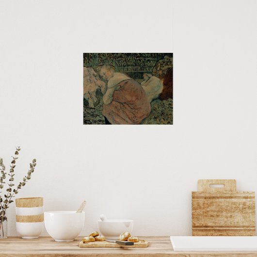 Henri de Toulouse-Lautrec - Twee vrienden Poster (Keuken)