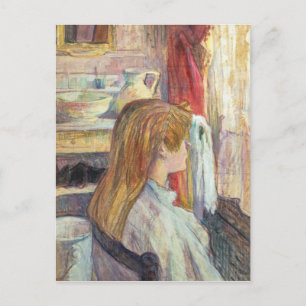 Henri de Toulouse-Lautrec   Vrouw aan het Raam, 1 Briefkaart