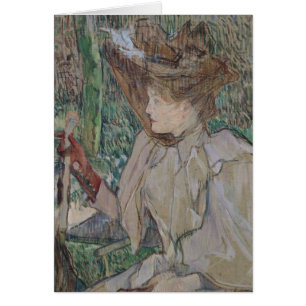 Henri de Toulouse-Lautrec   Vrouw met handschoenen