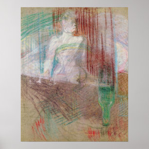Henri de Toulouse-Lautrec Vrouwen die achterblij Poster