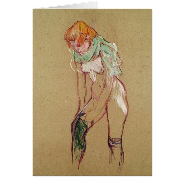 Henri de Toulouse-Lautrec | Vrouwen trekken haar S (Voorkant)