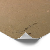 Henri de Toulouse-Lautrec | Yvette Guilbert singi Poster (Hoek)