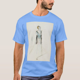 Henri De Toulouse Lautrec Yvette Guilbert T-shirt
