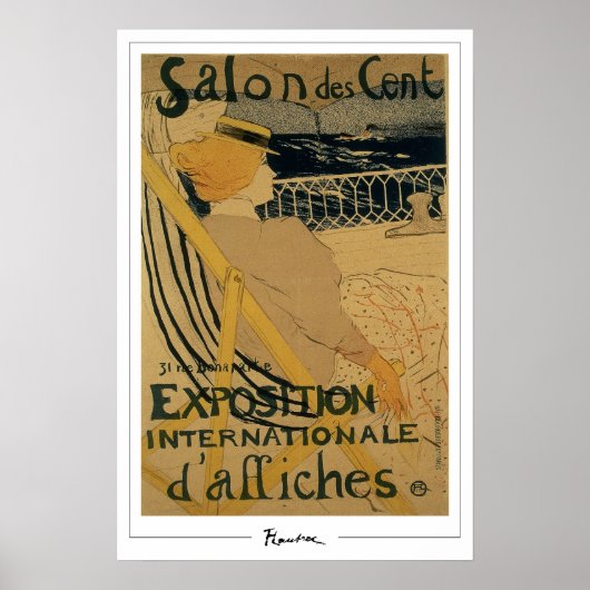 Henri de Toulouse-Lautrec Zedign Art Poster #129 (Voorkant)