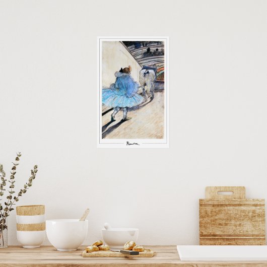 Henri de Toulouse-Lautrec Zedign Art Poster #28 (Keuken)