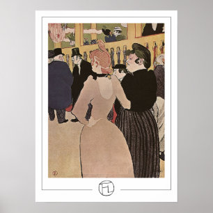 Henri de Toulouse-Lautrec Zedign Kunst Poster #91