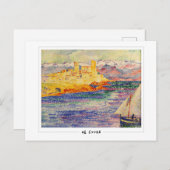 Henri-Edmond Cross #113 - Kunstmatig Briefkaart (Voorkant / Achterkant)