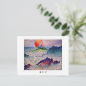 Henri-Edmond Cross #126 - Kunstmatig Briefkaart (Staand voorkant)