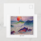 Henri-Edmond Cross #126 - Kunstmatig Briefkaart (Voorkant / Achterkant)