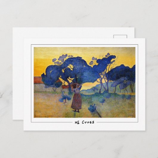 Henri-Edmond Cross #149 - Kunstkaart Briefkaart (Voorkant / Achterkant)