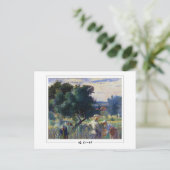 Henri-Edmond Cross #39 - Kunstmatig Briefkaart (Staand voorkant)