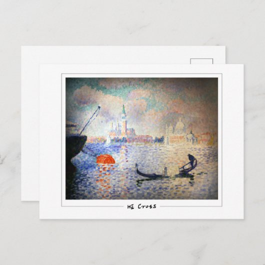 Henri-Edmond Cross #53 - Kunstmatig Briefkaart (Voorkant / Achterkant)