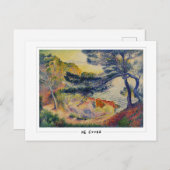 Henri-Edmond Cross #8 - Briefkaart met fijne kunst (Voorkant / Achterkant)
