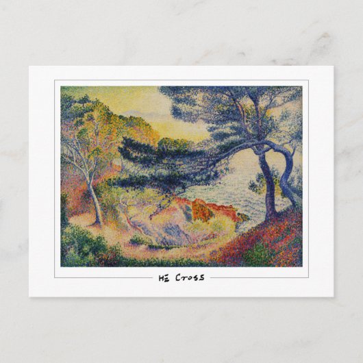Henri-Edmond Cross #8 - Briefkaart met fijne kunst (Voorkant)