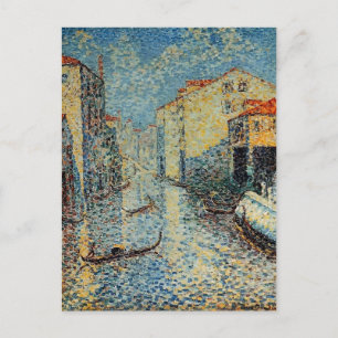 Henri-Edmond Cross- A Venetian Canal Briefkaart