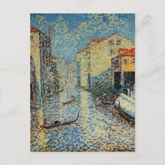 Henri-Edmond Cross- A Venetian Canal Briefkaart