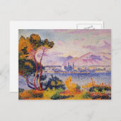 Henri-Edmond Cross- Antibes, namiddag Briefkaart (Voorkant / Achterkant)