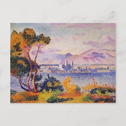 Henri-Edmond Cross- Antibes, namiddag Briefkaart (Voorkant)