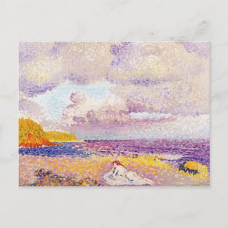 Henri-Edmond Cross - Een aankomend Storm Briefkaart