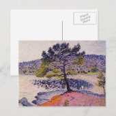 Henri-Edmond Cross, het strand, 's avonds Briefkaart (Voorkant / Achterkant)