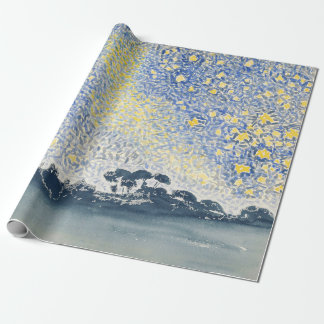 Henri-Edmond Cross Landschap met Sterren Schildere Cadeaupapier