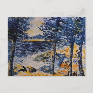 Henri-Edmond Cross: Pijnen van het Zee Briefkaart