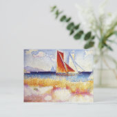 Henri-Edmond Cross- Regatta Briefkaart (Staand voorkant)