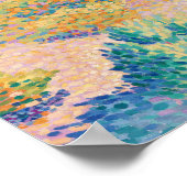 Henri Edmond Cross Twee Vrouwen door de Kust Schil Poster (Hoek)