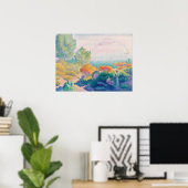 Henri Edmond Cross Twee Vrouwen door de Kust Schil Poster (Thuiskantoor)