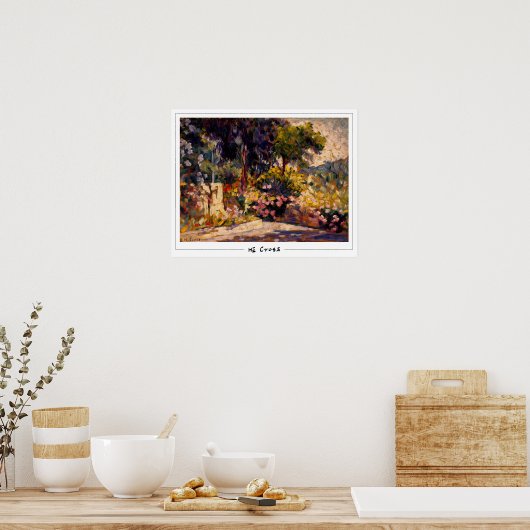 Henri-Edmond Cross Zedign Art Poster #114 (Keuken)