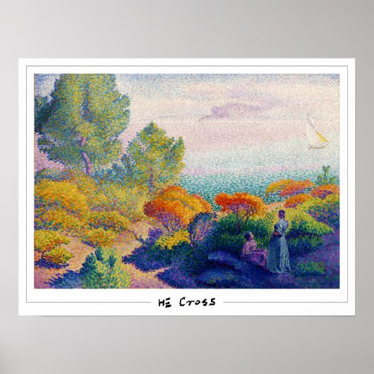 Henri-Edmond Cross Zedign Art Poster #14 (Voorkant)