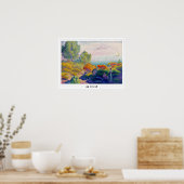 Henri-Edmond Cross Zedign Art Poster #14 (Keuken)