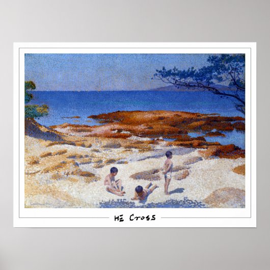 Henri-Edmond Cross Zedign Art Poster #143 (Voorkant)