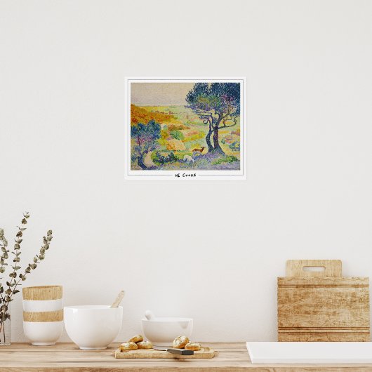 Henri-Edmond Cross Zedign Art Poster #7 (Keuken)